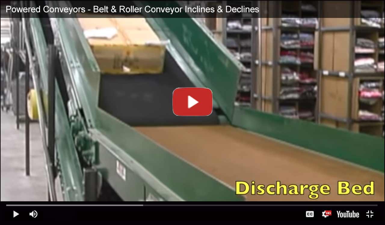 Sliderbed Incline/Decline Conveyor Video