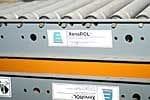 Ermanco Lineshaft Conveyor - Closeup