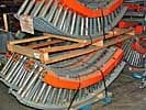 Ermanco Lineshaft Conveyor Curves