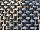 Used Bestflex Flexible Conveyors -  close-up on skatewheels