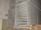 Used Bushman Gravity Roller Conveyor
