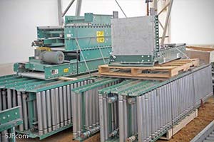 Used Lineshaft Motorized Driven Roller Conveyor Systems