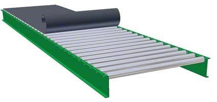 Belt Over Roller Conveyor Infographic