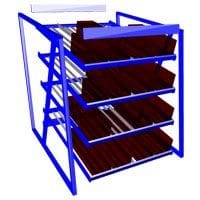 Carton Flow Rack Components