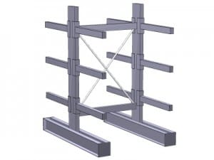 Double Sided Cantilever Rack