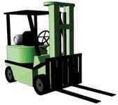 Cushion Tire Forklift Infographic