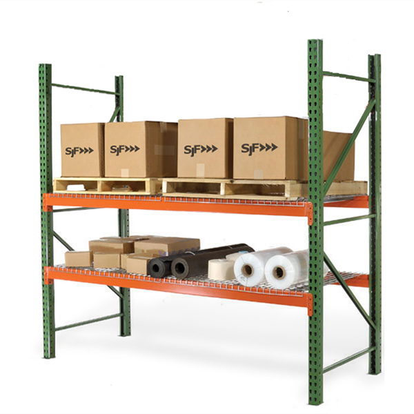 Teardrop Pallet Rack Upright 96"H x 36"W 19K cap. eBay