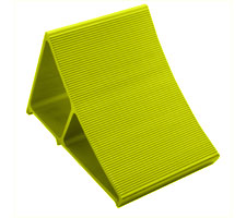 Painted Yellow Aluminum Wheel Chock