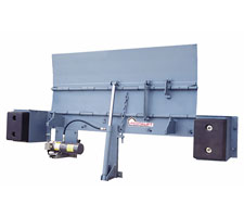 Hydraulic Edge of Dock Leveler in Open Position