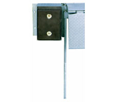 Edge of Dock Leveler Activating Lever