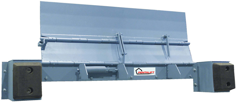 Edge of Dock Leveler in Open Position