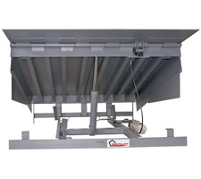 Front View of Underside of Hydraulic Dock Leveler