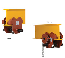 4000 pound capacity eye trollies
