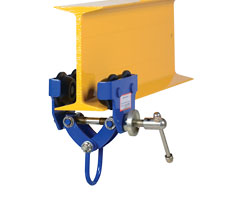 1000 pound capacity Quick Install Trolley on I-Beam
