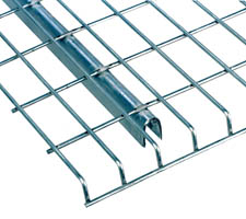 Closeup of Channel and Waterfall on Wire Deck