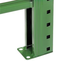 Closeup of Upright Post Foot