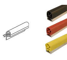 Medium Sensitivity Sensing Edge Cross Section and Color Options