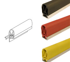 Low Sensitivity Sensing Edge Cross Section and Color Options