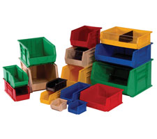 Standard Plastic Tote Bins