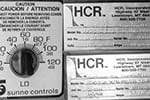 HCR Air Door - Controls and NamePlates