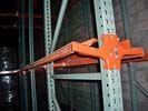 Interlake Drive In - closeup of clips, rails & uprights