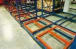 3 Deep Push Back Rack