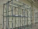 Sturdi-Built Pallet Rack in a Back-to Back Row Configuration