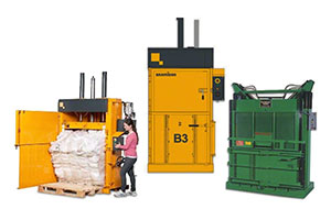 Brand new cardboard balers and compactors in our online store