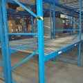 Pallet Rack With Wire Decking