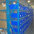 Pallet Rack with Totes