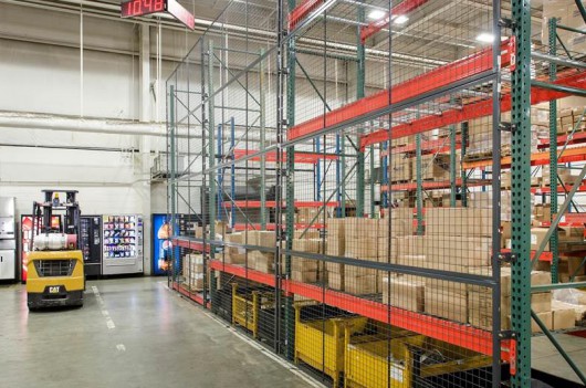 Rack Back Safety Mesh Panels