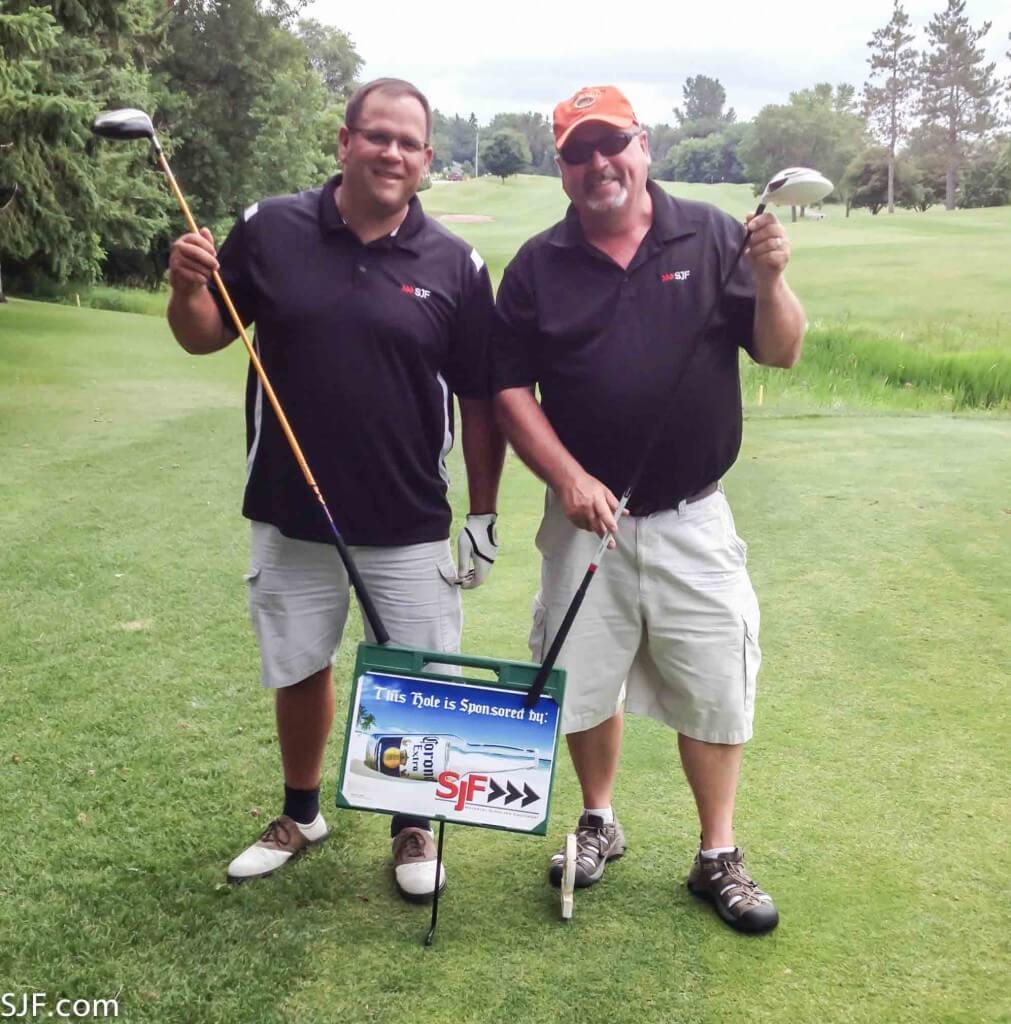 Eric (ET) and Vance and the SJF marker