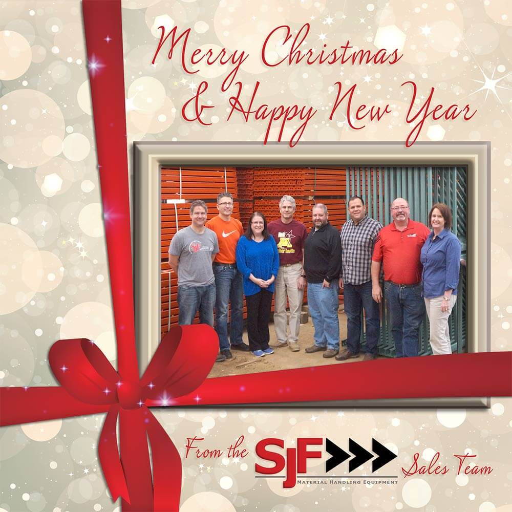 Merry Christmas & Happy New Year from SJF Material Handling