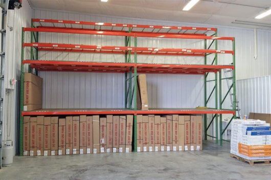 Pallet Rack Solutions - The Finished Rack