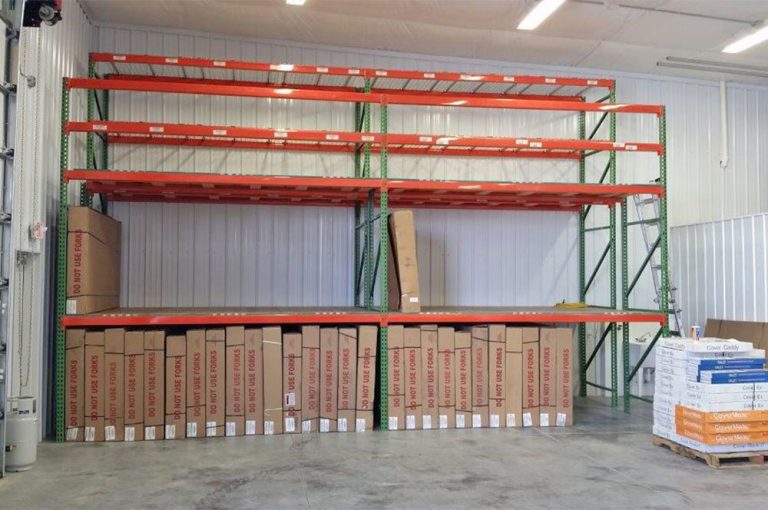 Pallet Rack Solutions - The Finished Rack