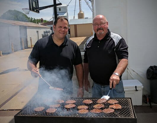 ET and Vance turned out to be fantastic grillers!