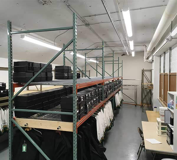 Edina High School Marching Band Storage