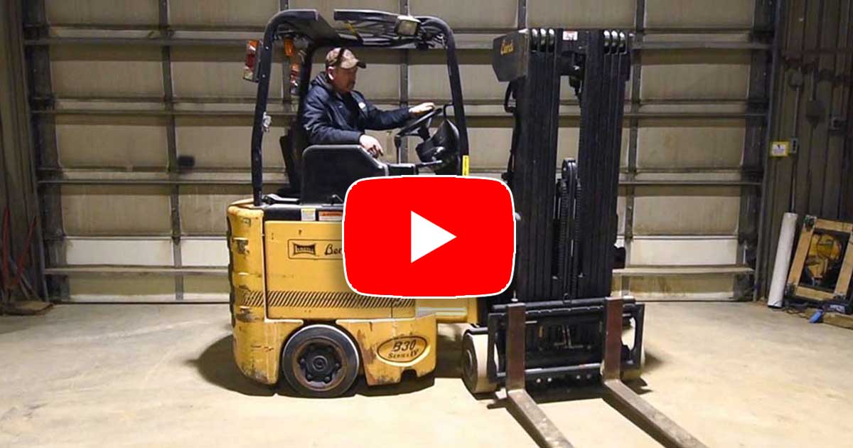 Bendi Swing Reach Narrow Aisle Forklift Demo SJF Material Handling Blog