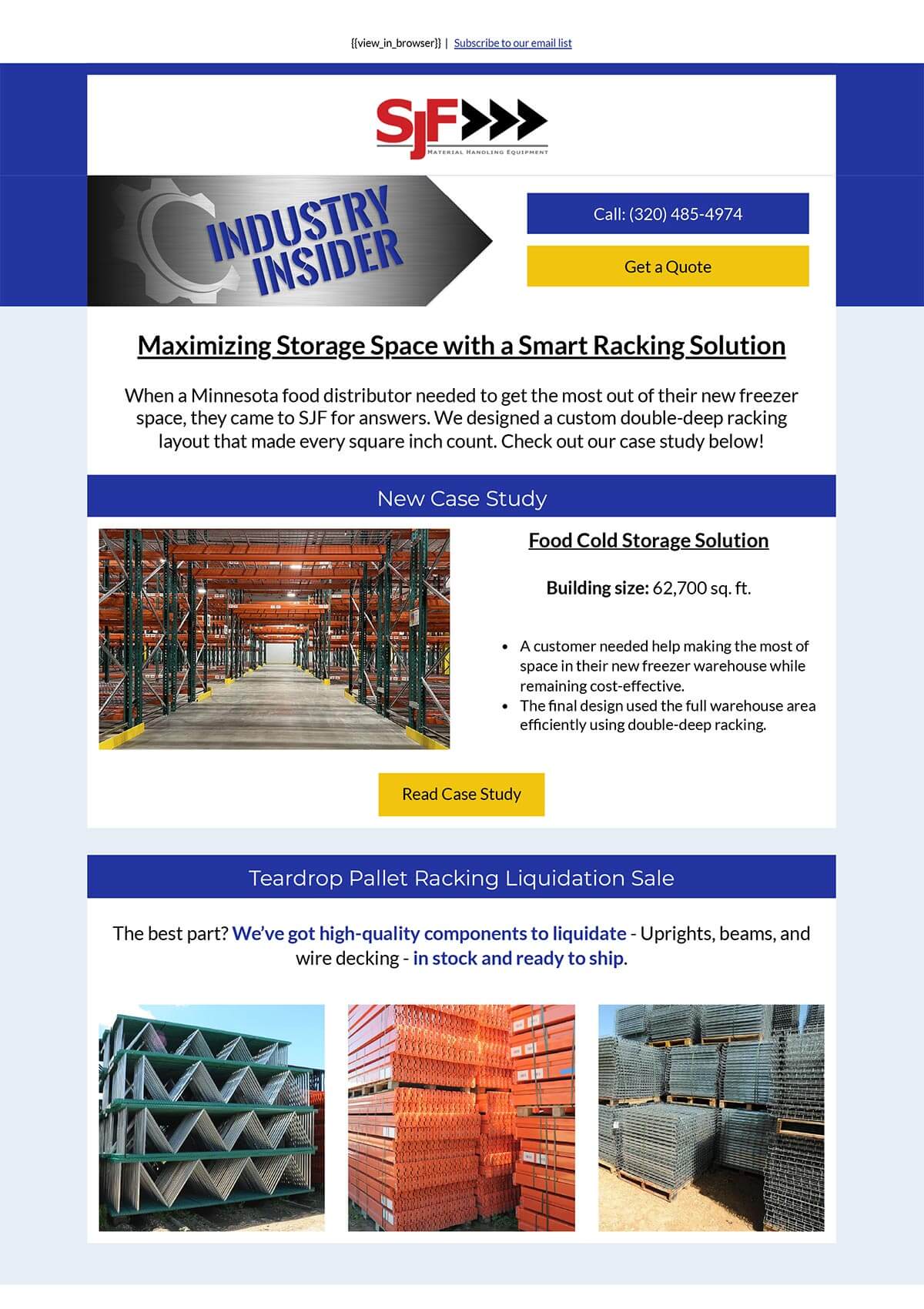 Industry Insider Sale Advertisement page 1