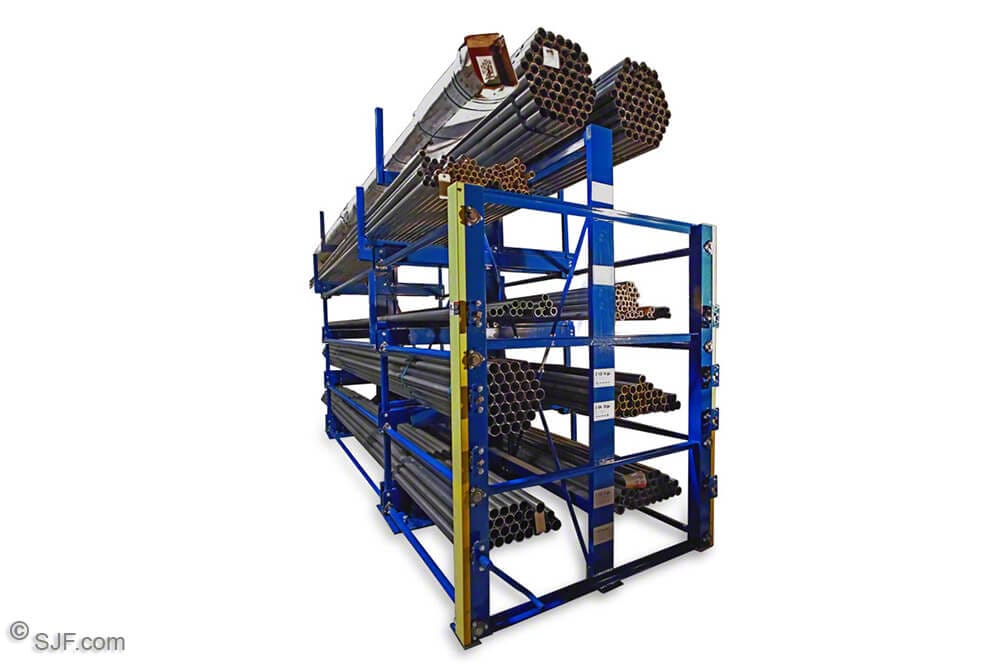 Steel Roll-Out Storage Racks (New Used), 52% OFF