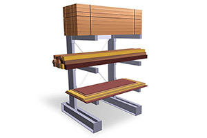 Brand new roll formed cantilever racking in our online store