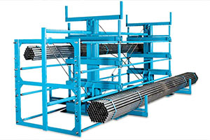 Brand new Crank-Out Bar & Pipe Storage Rack - Cantilever Racking in our online store