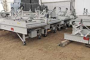 Used Roach Lineshaft Power Conveyor System