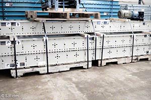 Used Lineshaft Powered Belt Conveyors