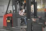 Raymond 4 Directional Side loader Forklift - Tag 50
