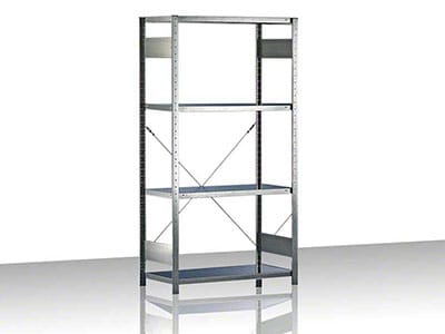 used metal shelving