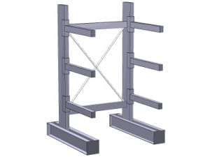 Single Sided Cantilever Rack