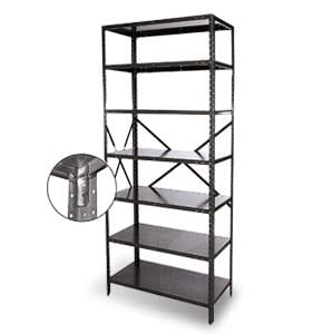 Guide To Steel Shelving How, How To Put Together Metal Shelving
