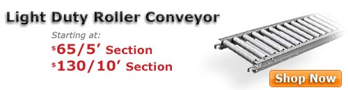 Light Duty Roller Conveyor