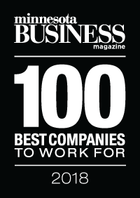 Award Winner of the 2018 100 Best Companies To Work For